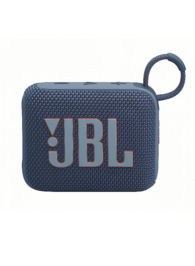 JBL Certified Pre Owned - Go4-Portable Waterproof and Dustproof Wireless Bluetooth Speaker, Big Pro Sound with Punchy bass,Built-in long-lasting battery, Made in Part with Recycled Materials Blue - Image 2