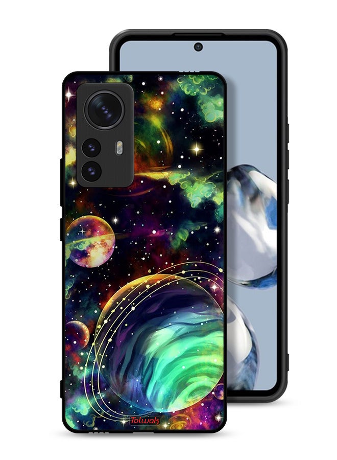 Tolwak Xiaomi 12 Protective Case Cover Planets - Image 1