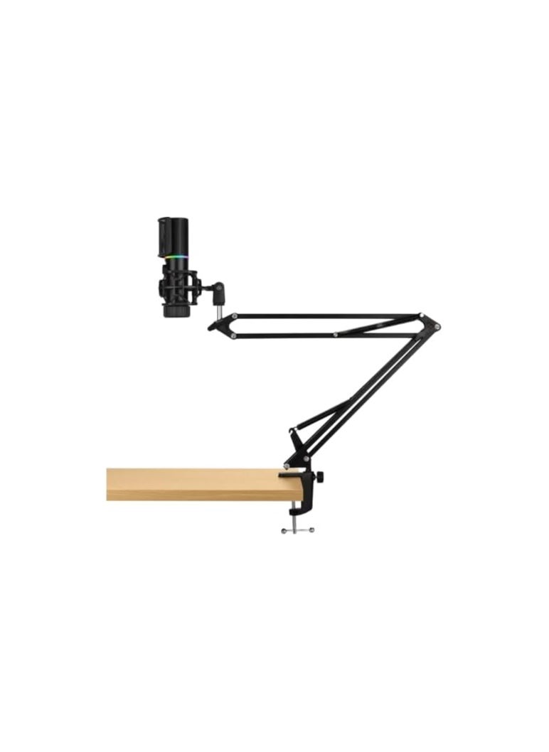 Streamplify INFINIARC-STREAMPLIFY RGB Microphone Arm Stand Kit, Cardioid USB Mic with Adjustable Mount, Quick Mute Function, Dual Mode for Gaming and Podcasting. 2 audio playback modes.  - Image 3