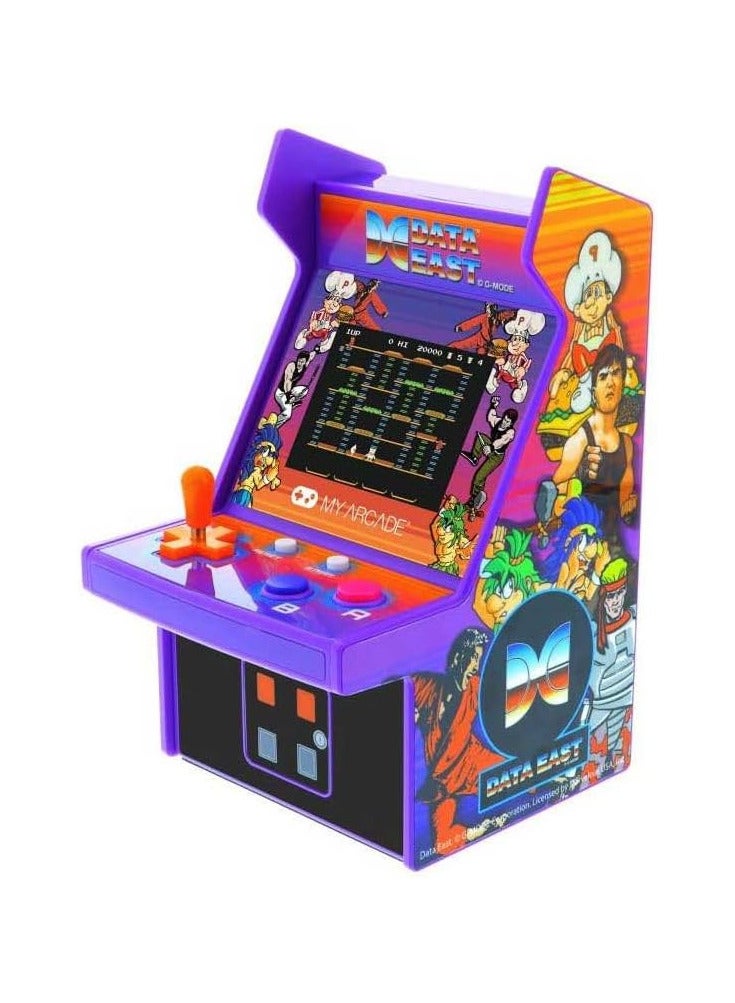 My Arcade Data East Hits Micro Player: 6.8" Fully Playable Mini Arcade Machine with 308 Games, 2.75" Display, Built-in Speakers - Image 1