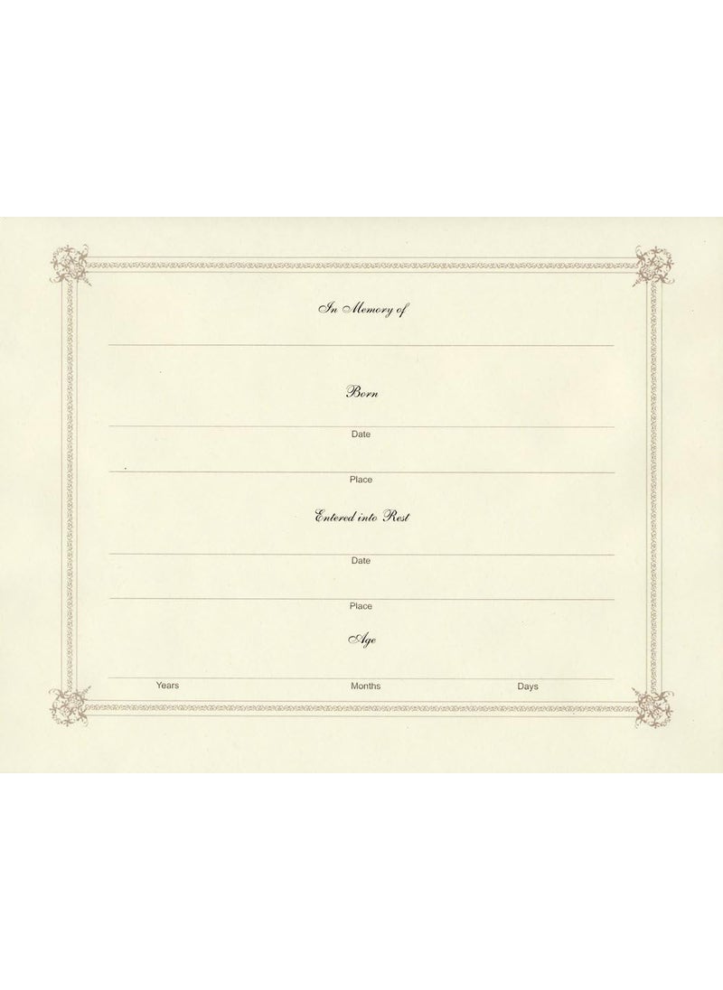 BookFactory BookFactory Funeral Guest Book A Celebration of Life  Bonded Leather Memorial BookMemorial Guest Books 48 Pages  8 78 x 7 Burgundy Section Sewn Hardbound LOG04897CSXM FuneralREGFX  - Image 2