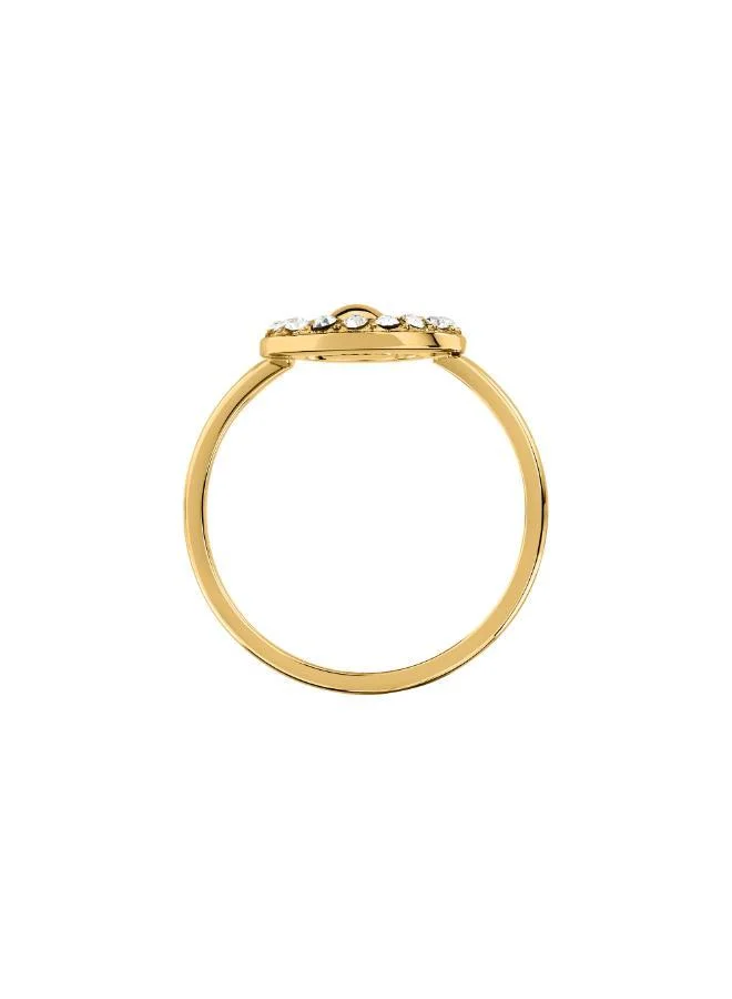 Karl Lagerfeld  Klayc570 Crystals Rings for Women | Best Price UAE