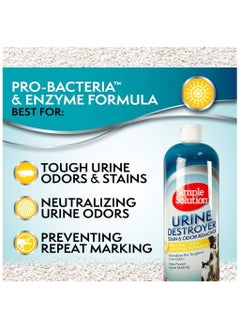 Simple Solution Urine Destroyer Stain And Odor Remover, 32 OZ  - Image 3