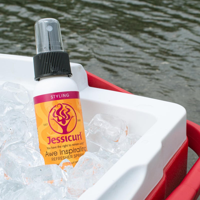 Jessicurl, Awe Inspiraling Spray, Island Fantasy, 2 Fl oz. Moisturizing Midday Curl Refresher Spray for Curly Hair, Curl Defining - Image 3