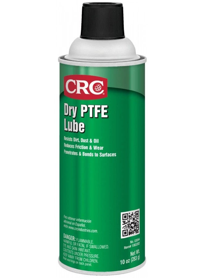 Crc Dry Ptfe Lube, 10 Wt Oz, Nsf H2 Registered Lubricant With Advanced Dry Film Technology, Plastic-Safe, Aerosol Spray - Image 3