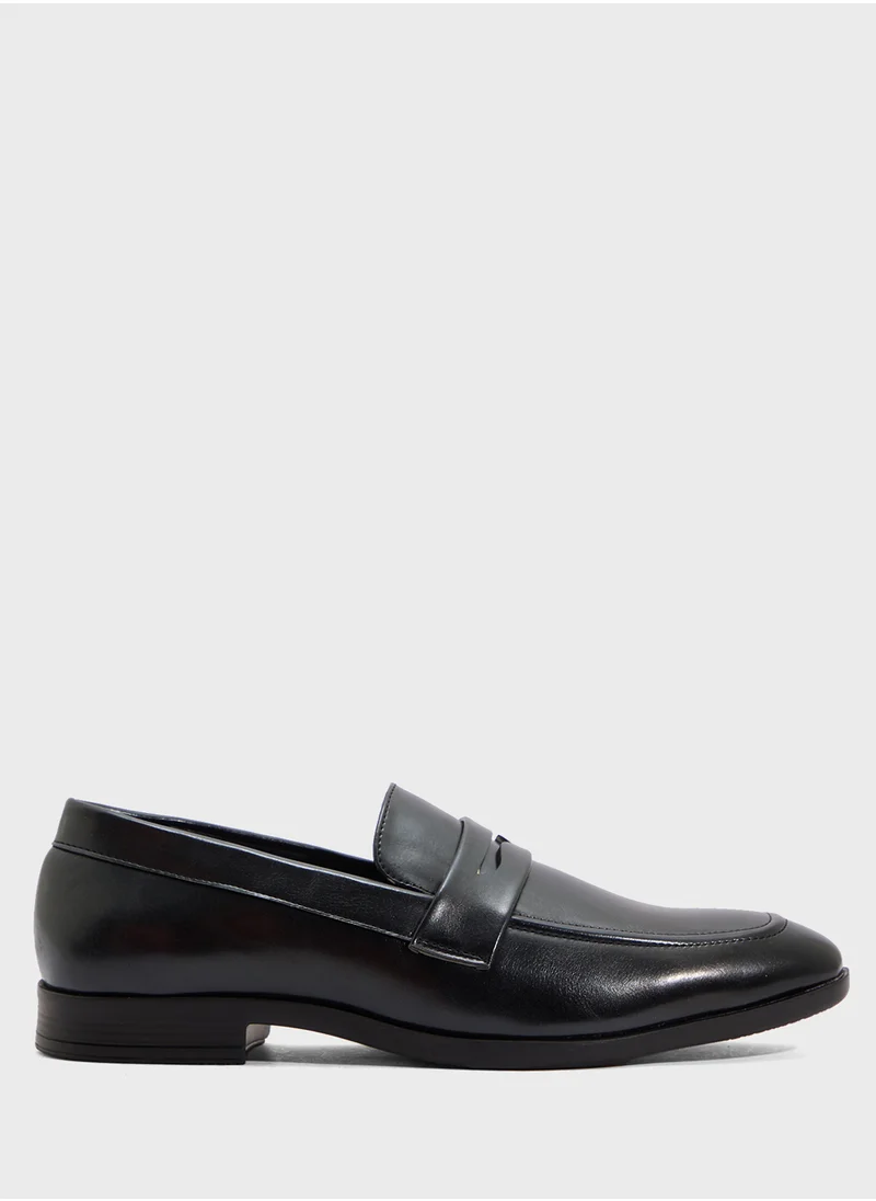 Robert Wood Saddle Detail Classic Formal Slip Ons
