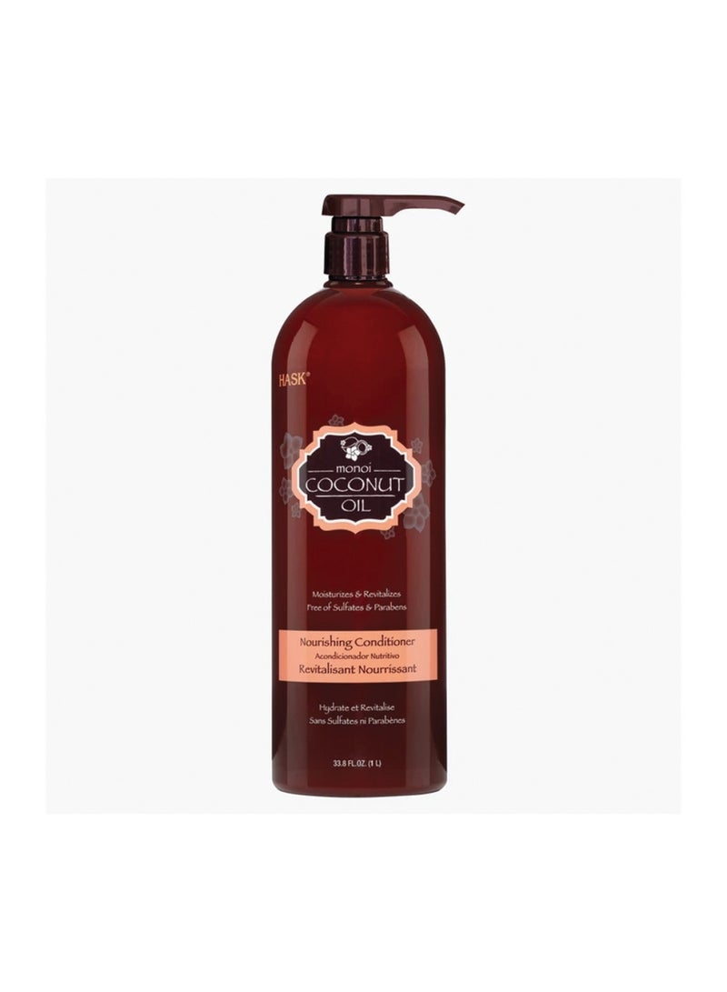 HASK Monoi Coconut Oil Nourishing Conditioner 1000 ml 