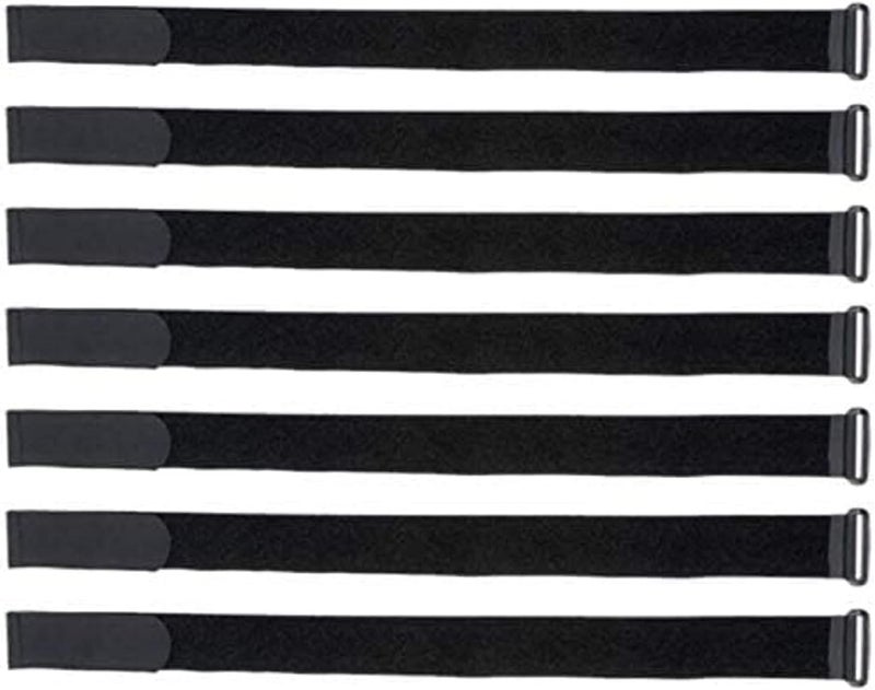 Velcro Brand 91836 VELSTRAP Cinch Straps with Buckle, Pack of 25, 12 in x 1 in, Black - Image 1