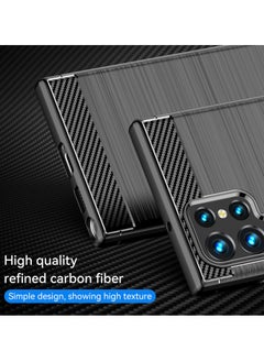 URBBKING Shockproof Protection Phone Case for Samsung Galaxy S23 Ultra Black  - Image 2