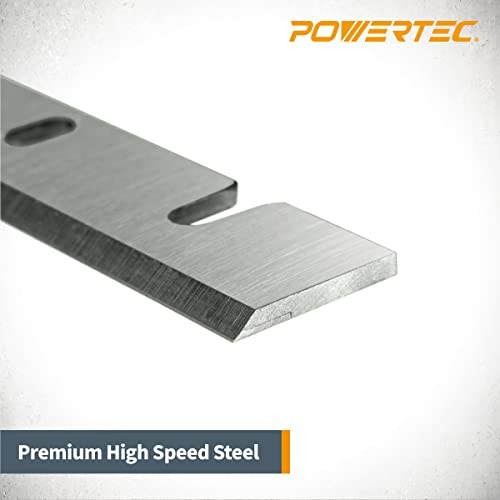 POWERTEC 12-1/2 Inch Planer Blades for DeWalt DW733 Planer, Replacement for DW7332 Planer Knives, Set of 2 (12809) - Image 3