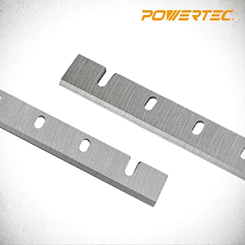 POWERTEC 12-1/2 Inch Planer Blades for DeWalt DW733 Planer, Replacement for DW7332 Planer Knives, Set of 2 (12809) - Image 2