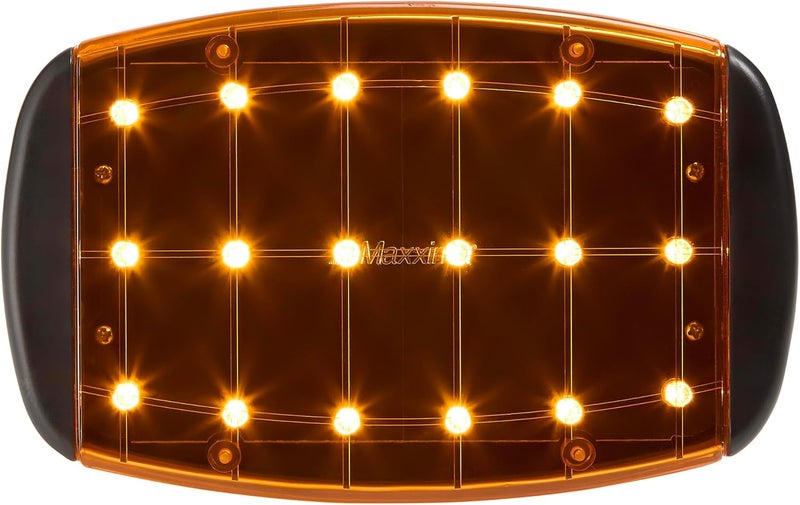 Maxxima SDL-50-A Amber Magnetic LED Emergency Flasher Light - Image 1