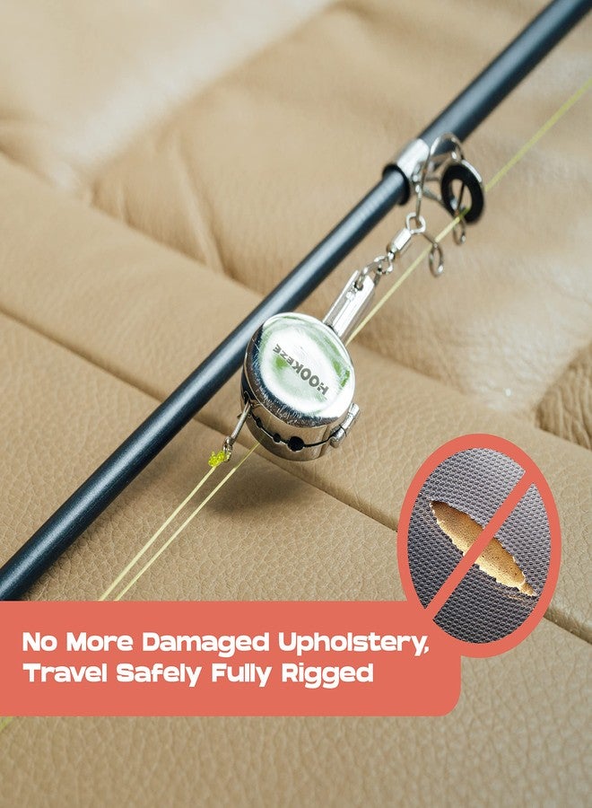 HOOK-EZE Knot Tying Tool | Cover Hooks While Tying Strong Knots, Stocking Stuffers for Men, Great Fishing Accessories for Beginner Anglers (Metal) - Image 2