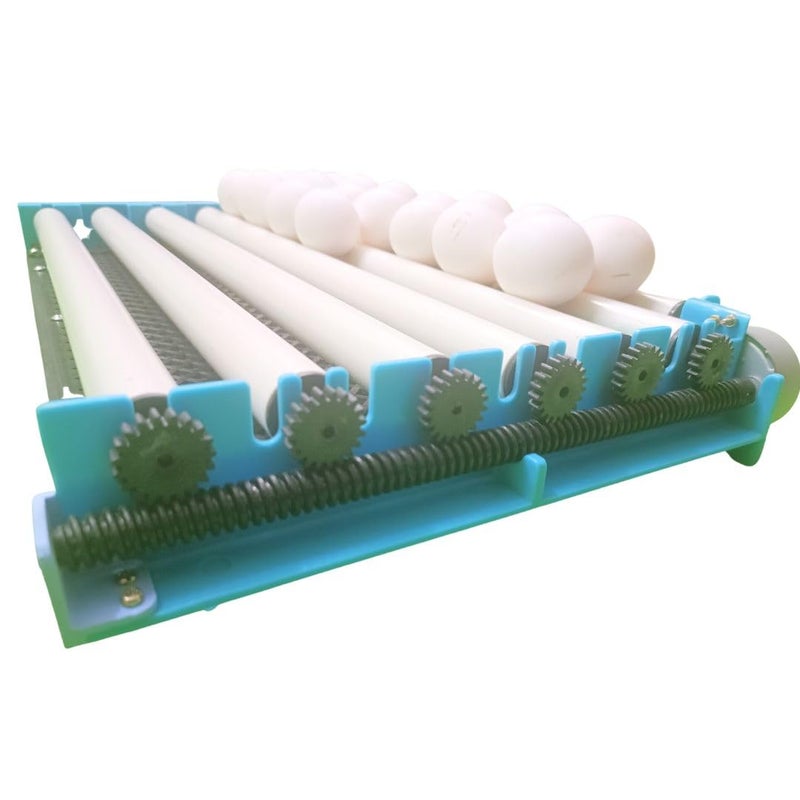 HatchPro ABS Plastic 80 Electric Eggs Turning Tray Automatic For Egg Incubator With Motor, For All Types Of Eggs With Hatching Grill (Multipurpose) - Image 1