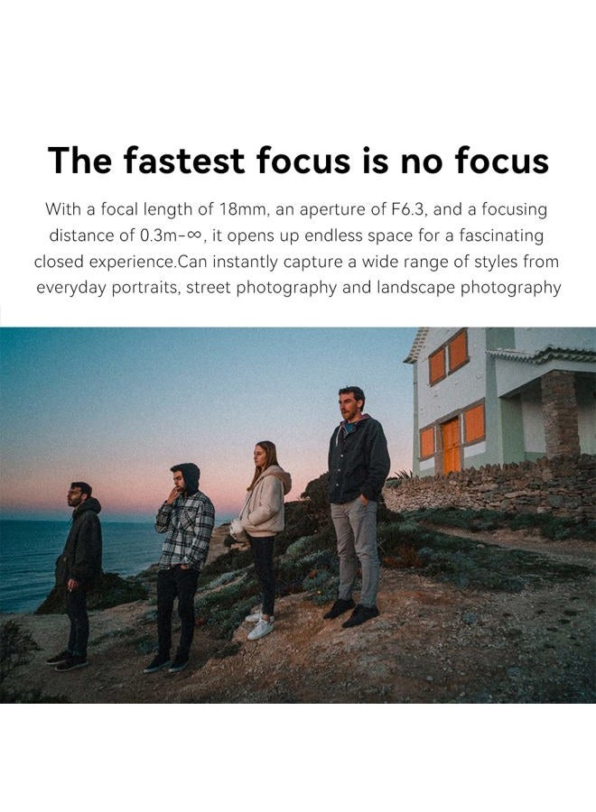 7artisans 18MM F6.3 Mark II UFO Lens for Fuji Mount, APS-C, Prime Lens, Ultra-Thin Compact Mirrorless Cameras for FUJIFILM XM-H/XP/XE/XA/XT/XS Series - Image 5