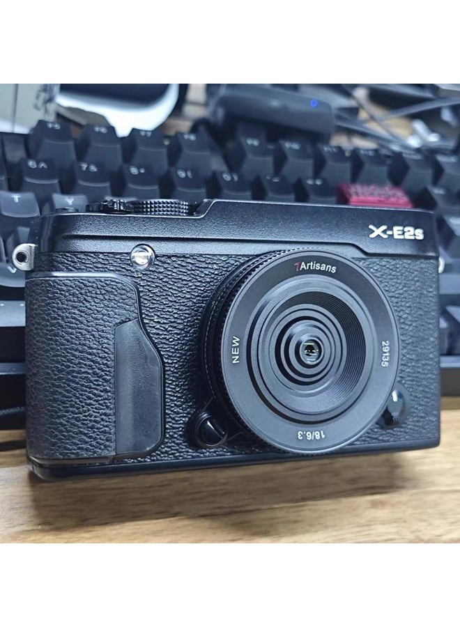7artisans 18MM F6.3 Mark II UFO Lens for Fuji Mount, APS-C, Prime Lens, Ultra-Thin Compact Mirrorless Cameras for FUJIFILM XM-H/XP/XE/XA/XT/XS Series - Image 2