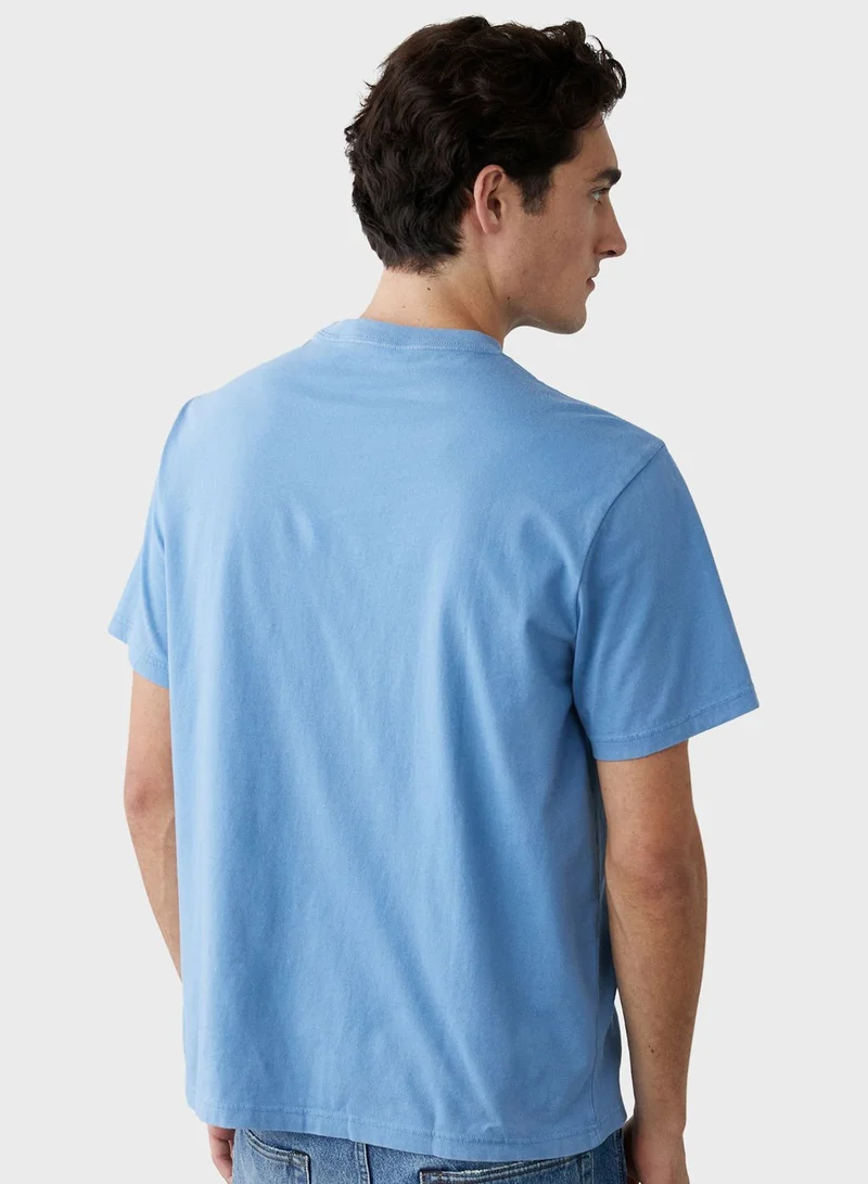 امريكان ايجل Graphic Crew Neck T-Shirt