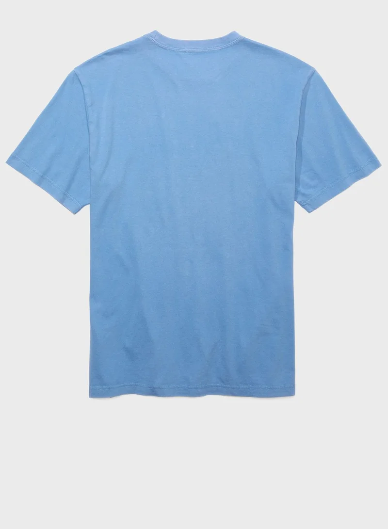 امريكان ايجل Graphic Crew Neck T-Shirt