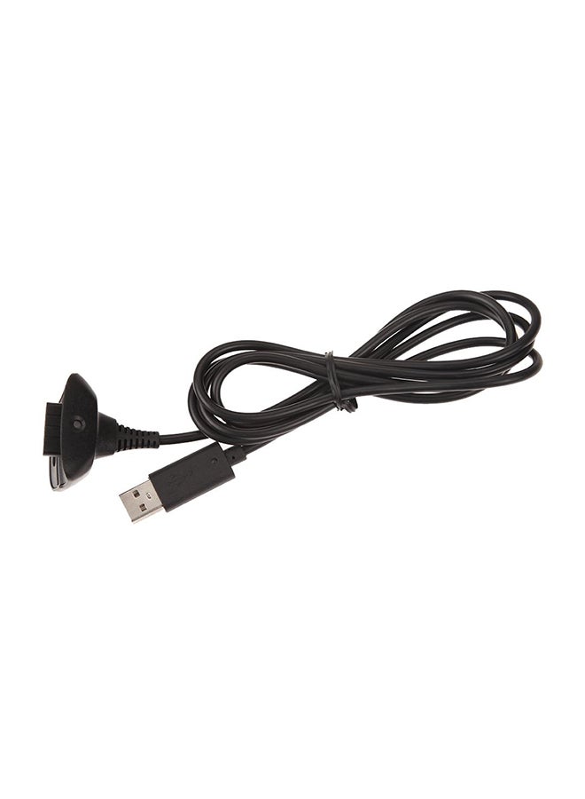 كابل بيانات وشحن لاسلكي بمنفذ USB لذراع التحكم إكس بوكس 360 - Image 1