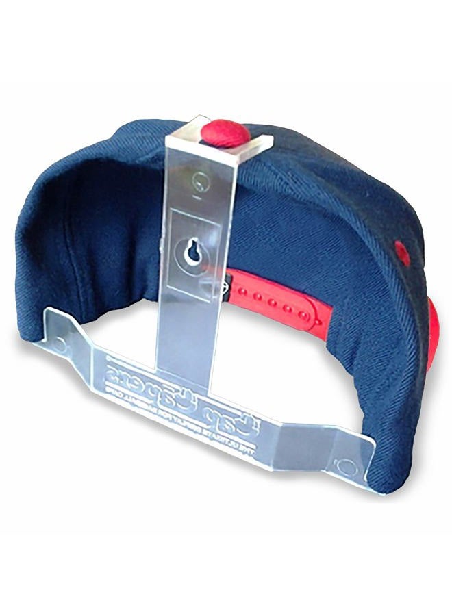 Cap Capers ® Baseball Cap Display; Wall Mounted Hat Rack; Baseball Cap Storage & Organization; (6 pk) Great for Cap Collectors. The Ultimate Display for Baseball Caps - Image 1