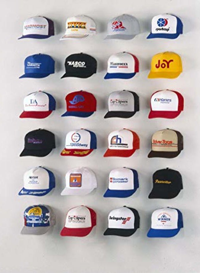 Cap Capers ® Baseball Cap Display; Wall Mounted Hat Rack; Baseball Cap Storage & Organization; (6 pk) Great for Cap Collectors. The Ultimate Display for Baseball Caps - Image 5