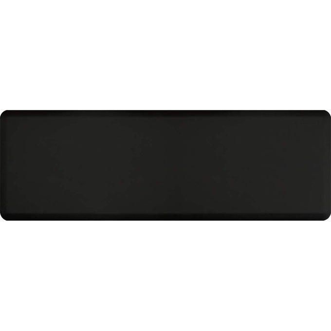 WELLNESSMATS ORIGINAL ANTIFATIGUE KITCHEN MAT 72 INCH BY 24 INCH BLACK