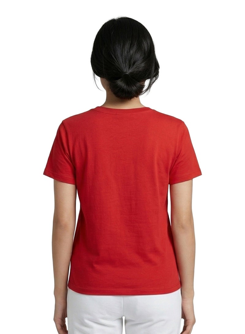 Disney Snow White Classic Red Women’s T-Shirt - Image 4