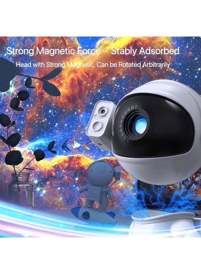 كروني جهاز عرض المجرة Crony Btastronaut، جهاز عرض النجوم مع 12 فيلمًا فضائيًا، جهاز عرض المجرة لغرفة النوم مع مؤقت، جهاز عرض القبة السماوية مع ضوء ليلي، جهاز عرض السديم السقفي للأطفال والكبار، هدية مثالية لغرفة المعيشة أو غرفة الألعاب. - Image 5