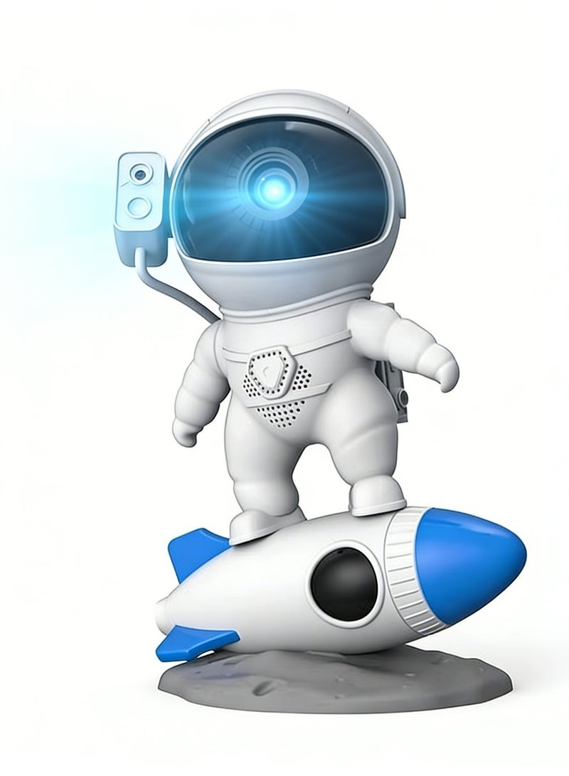 كروني جهاز عرض المجرة Crony Btastronaut، جهاز عرض النجوم مع 12 فيلمًا فضائيًا، جهاز عرض المجرة لغرفة النوم مع مؤقت، جهاز عرض القبة السماوية مع ضوء ليلي، جهاز عرض السديم السقفي للأطفال والكبار، هدية مثالية لغرفة المعيشة أو غرفة الألعاب. - Image 1