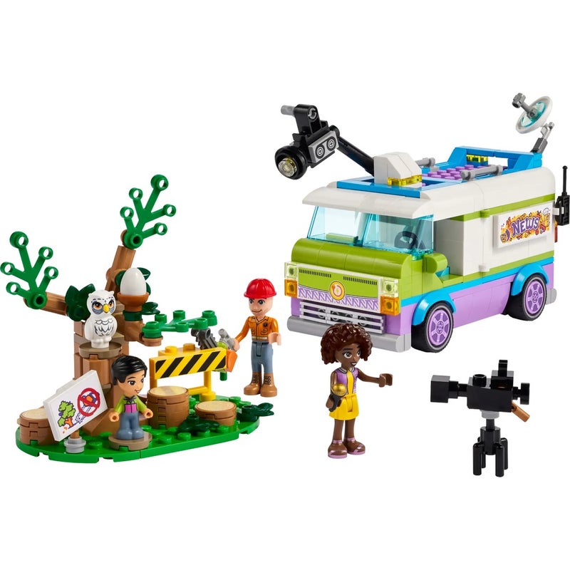 LEGO - Friends Newsroom Van 446 Pieces - 41749 - Image 2