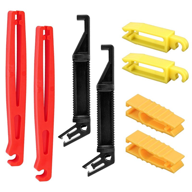 NQEUEPN NQEUEPN 8pcs Fuse Puller, 4 Sizes Car Fuse Pull Tool Plastic Fuse Extractor Tool Reliable Automotive Glass Fuse Puller for Car Motorcycle Truck Fuses Replacement  - Image 1