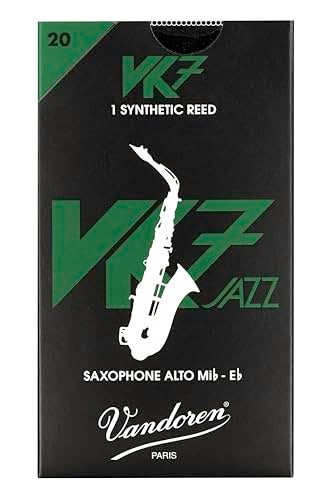 Vandoren VK7 Jazz Synthetic Alto Saxophone Reed Strength 20 - Image 1