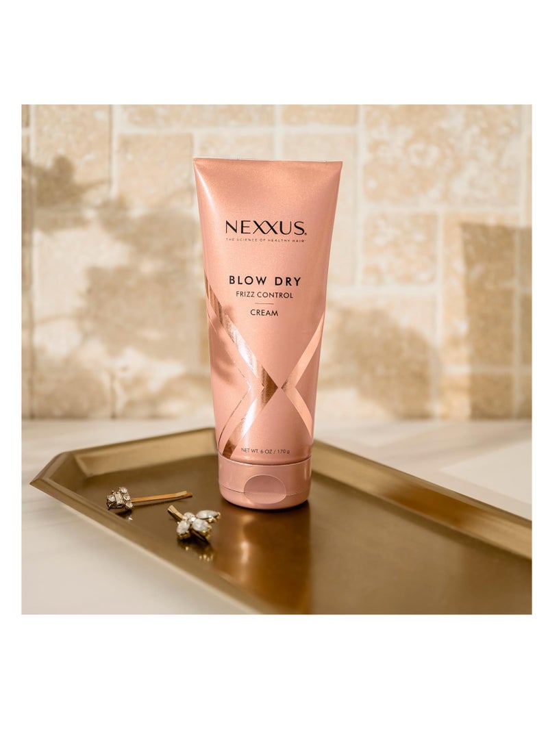 Nexxus كريم تجفيف الشعر من نيكسيز للتحكم في التجاعيد لأسلوب وحجم خفيف، مع تقنية حماية الأسلوب 6 أونصات - Image 2