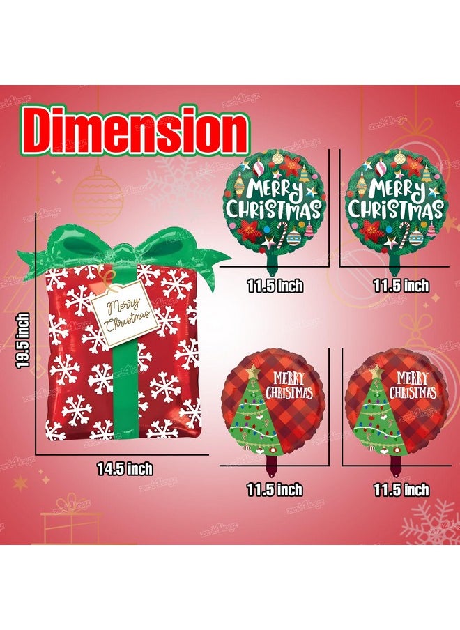 Zest 4 Toyz Christmas Balloon Decoration Set Pack of 5 Christmas Decor Includes 5 Festive Balloons Merry Christmas Design Ideal for Christmas Party Home Office Indoor Outdoor Celebration - pzsku/Z9664DC9160A643DE2DDFZ/45/_/1741429384/b23a3cc5-df27-492a-9a56-a41f766e3c4b