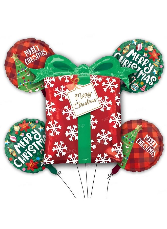 Zest 4 Toyz Christmas Balloon Decoration Set Pack of 5 Christmas Decor Includes 5 Festive Balloons Merry Christmas Design Ideal for Christmas Party Home Office Indoor Outdoor Celebration - pzsku/Z9664DC9160A643DE2DDFZ/45/_/1741429548/7940a6ee-16f4-4876-87b4-f07e8b3aa79b