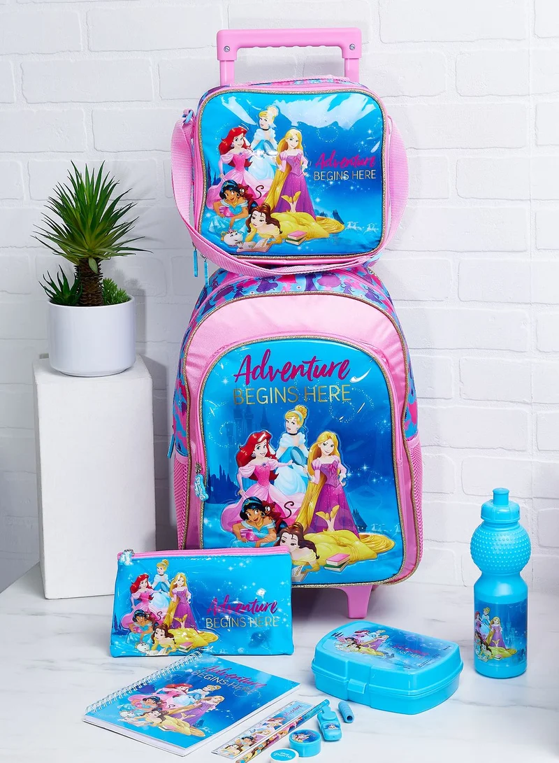 ديزني برنسيس Back To School Disney Princess 6In1 Trolley Box Set