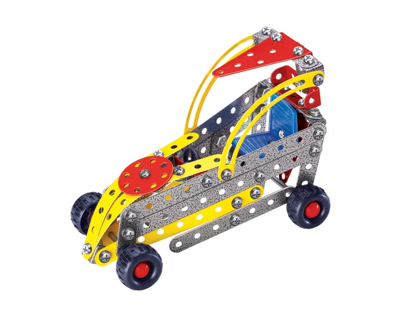 TOYZTREND Toysbox MEC - O - Tec Vintage Cars Metal Construction Toy, Building Blocks, Educational Toys for 6+ yrs Boys and Girls, Multicolor - Image 2