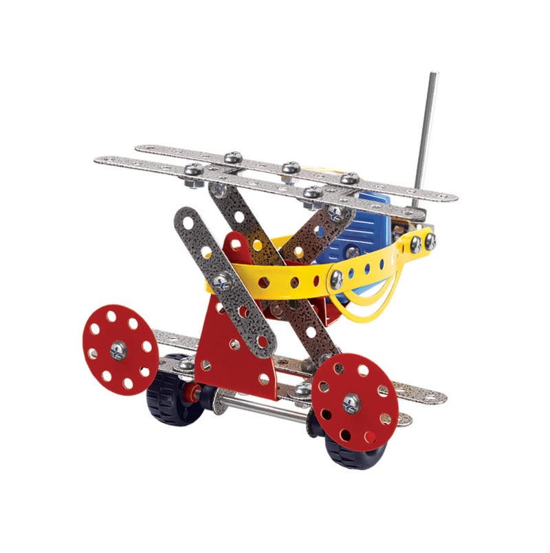 TOYZTREND Toysbox MEC - O - Tec Vintage Cars Metal Construction Toy, Building Blocks, Educational Toys for 6+ yrs Boys and Girls, Multicolor - Image 3