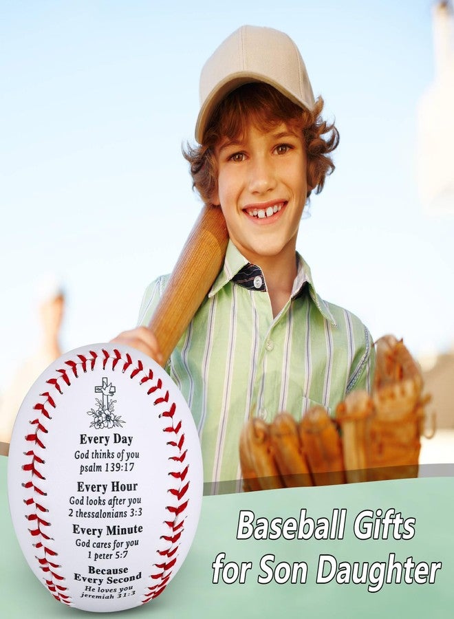 FOOZDEEVAAQ Baptism Gifts for Boys Girls Baseball Gifts for Boys 8-12 First Communion Gift Confirmation Gift for Teenage Catholic Baseball Accessories for Men Women Religious Kids Easter Basket Stuffer Christmas - Image 4