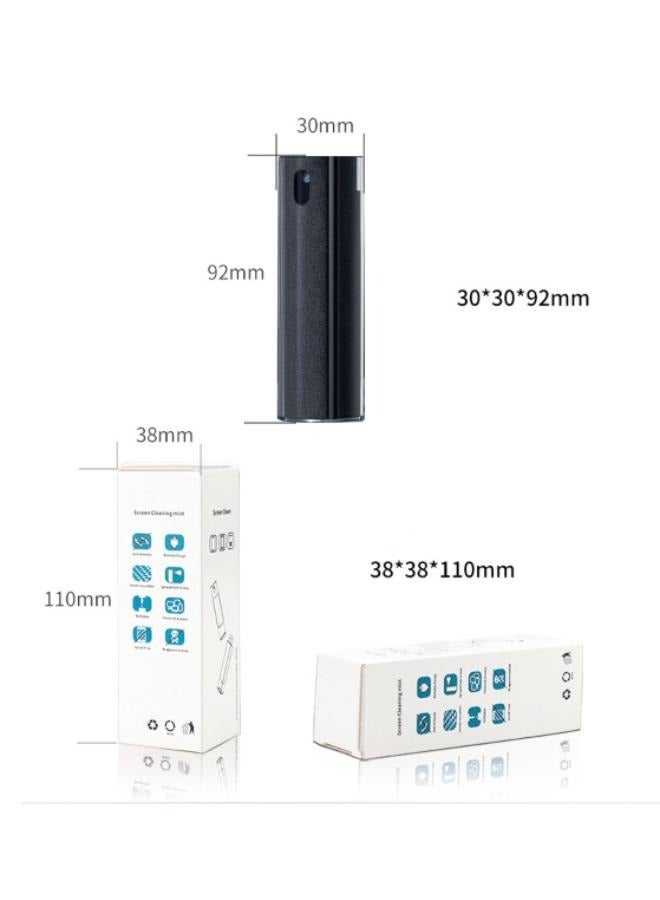 10ml Screen Cleaner Touchscreen Mist Cleaner Fingerprint-Proof Screen Cleaner Spray Microfiber Cloth Reusable Monitor Cleaner for All device screen - Image 2