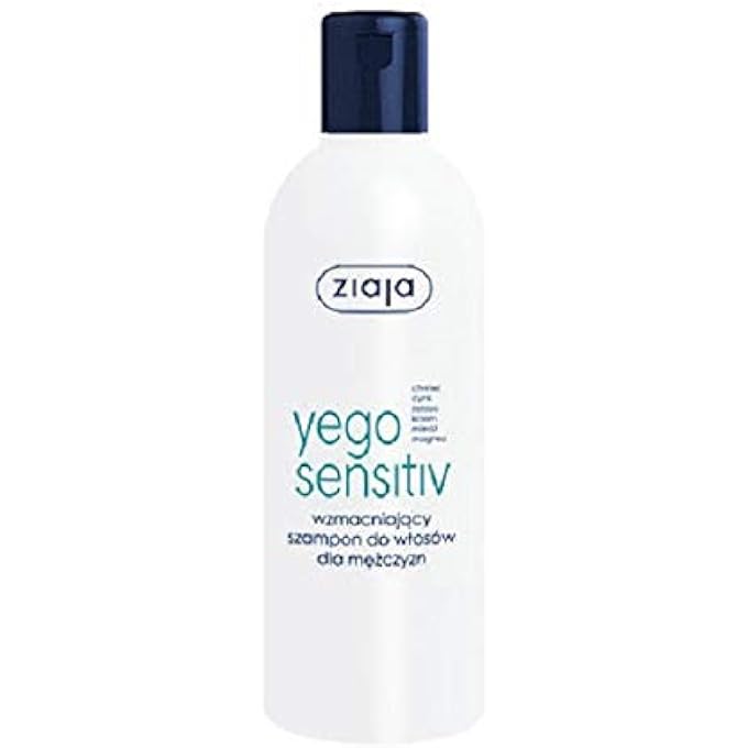 Ziaja YEGO SENSITIVE STRENGTHENING SHAMPOO FOR MEN 300ML 01298