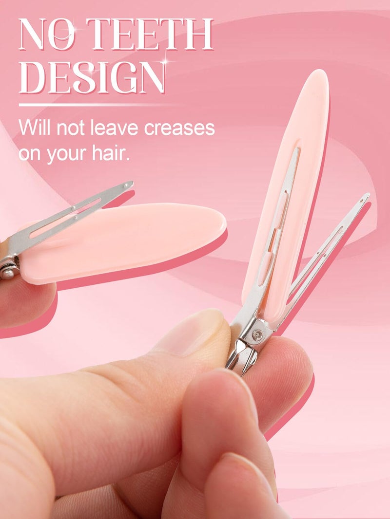 MADHOLLY 8Pcs No Bend No Crease Hair Clips- Styling Duck Bill Clips Alligator Hair Barrettes for Styling Sectioning, Small Gifts for Women Girls Salon Hairstyle Hairdressing Bangs Waves Makeup - Image 4