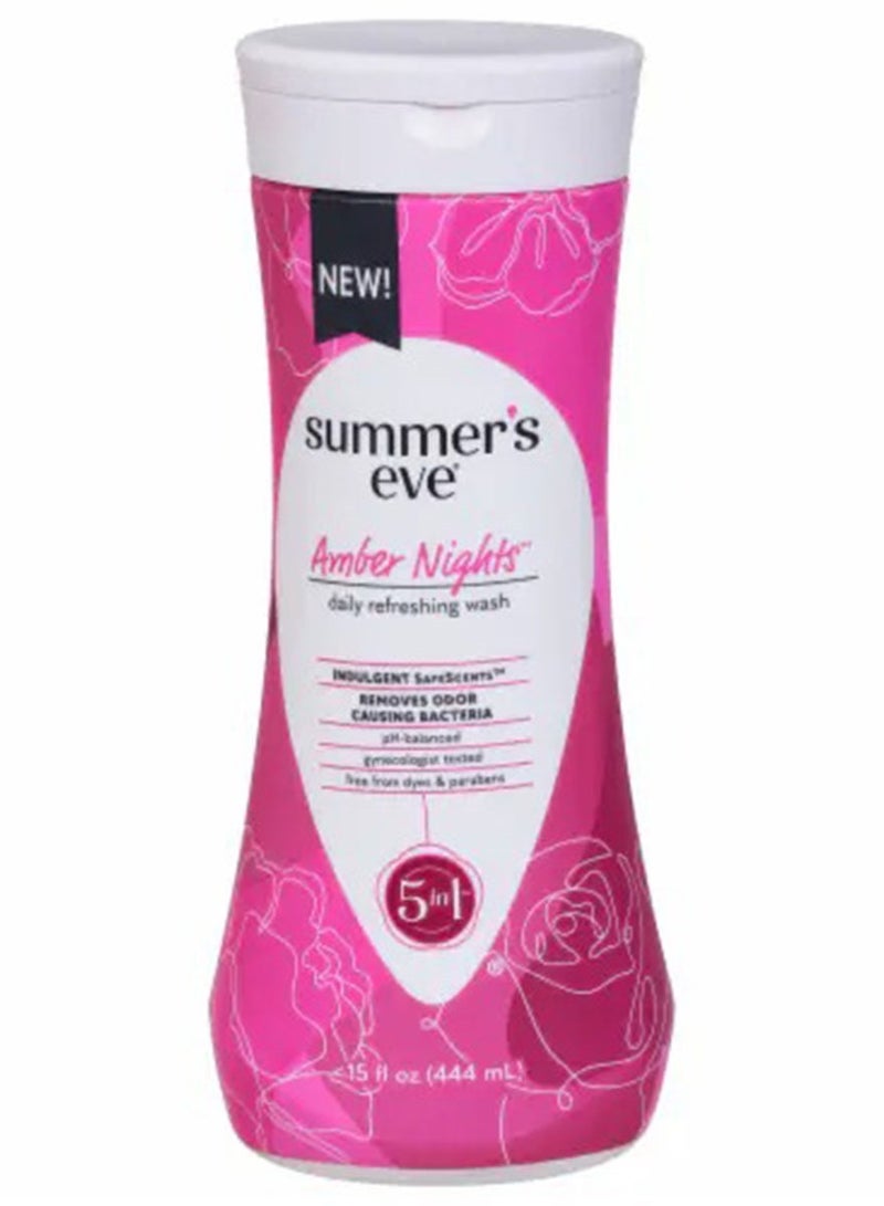 Summer's Eve Amber Nights Wash - 15oz - Image 1