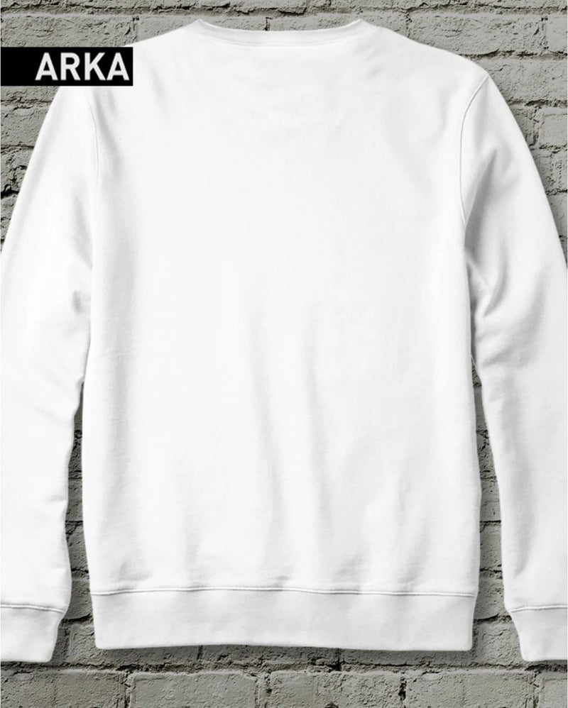 Hena Forever - Special Design Black Sweatshirt / White  - Image 3