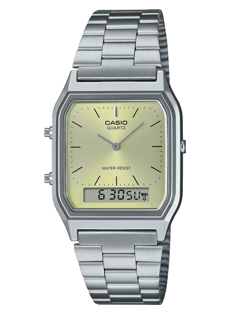 CASIO Watch Vintage Unisex Analog-Digital - AQ-230A-9AMQYDF - Image 1