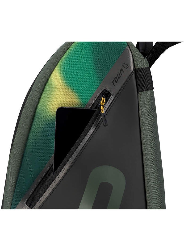 HEAD Tour Racquet Bag Xl - Thyme/Banana, A Spacious Bag With Climate Control Technology Inside - Image 4