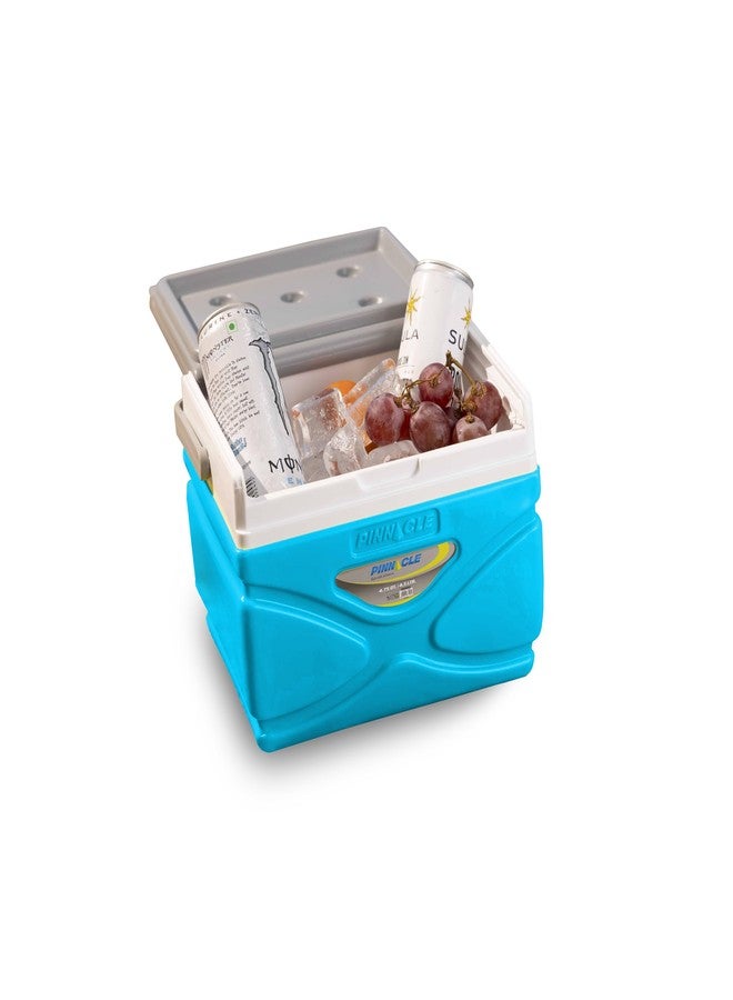 Pinnacle Prudence 4.5L Chiller Ice Box | Fits 6 Cans | Hold Ice Upto 24hrs | Lid Used as Tray | Portable Insulated Cooler IceBox for Car Travel,Camping,Parties,Medical,Picnics,Sports (Hydra) - Image 1