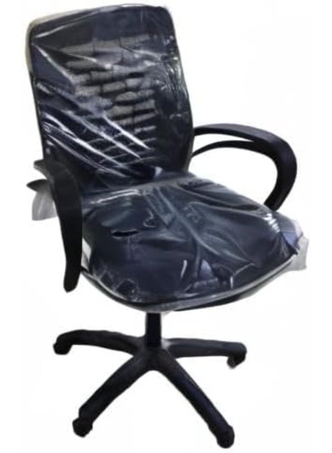 Generic Medium Back Office Chair with Wheels – Comfortable & Adjustable Desk Chair – Perfect for Home or Office Use - Image 2