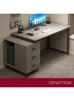 NKX Computer and Multifunction Table Home Office Workstation 120 CM with 3 Drawers  - Image 2