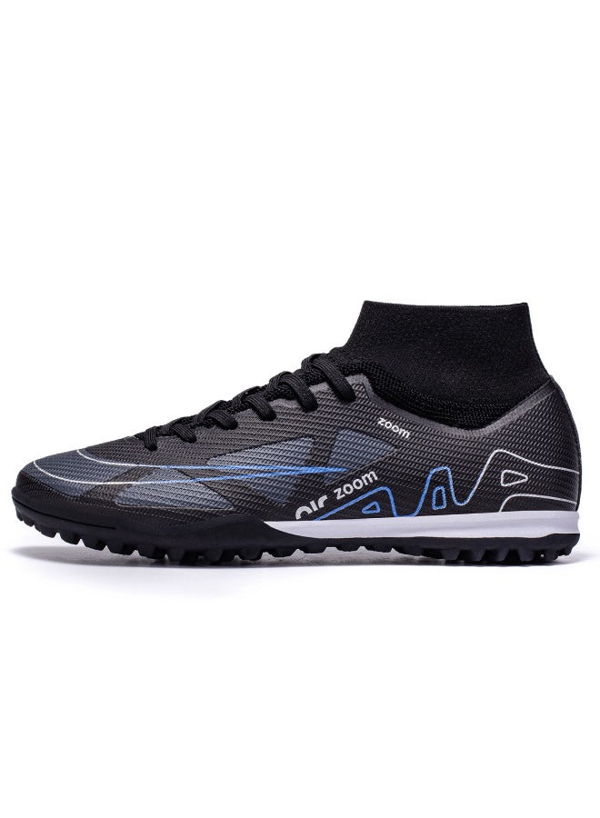 Black Broken Nails New Children's Adult Spikes Broken Nails Training Non-slip Thick Sports Football Shoes Explosion Manufacturers